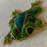Green Frog Scissor Fob Workshop