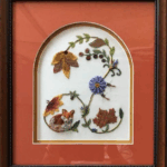 “Fox and Vines”stitched by Michelle Remenik