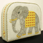“Elephant” stitched by Judie Solomon